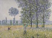 Claude Monet Fields in Spring Spain oil painting artist